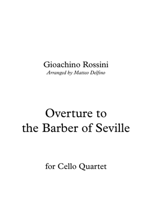 Book cover for Overture to the Barber of Seville (Cello Quartet)
