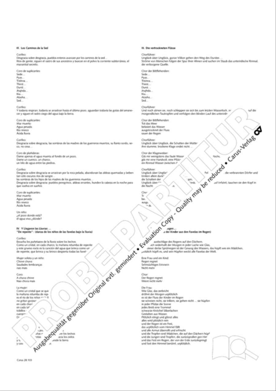 Water Water 4-Part scores gallery preview page 8