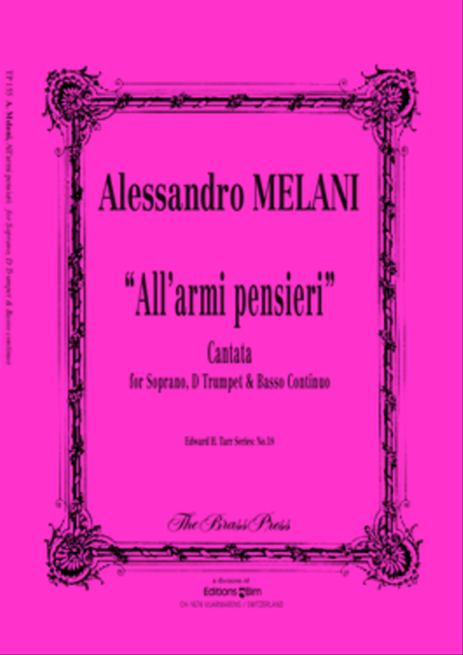 All'armi, pensieri Soprano Voice scores gallery preview page 1