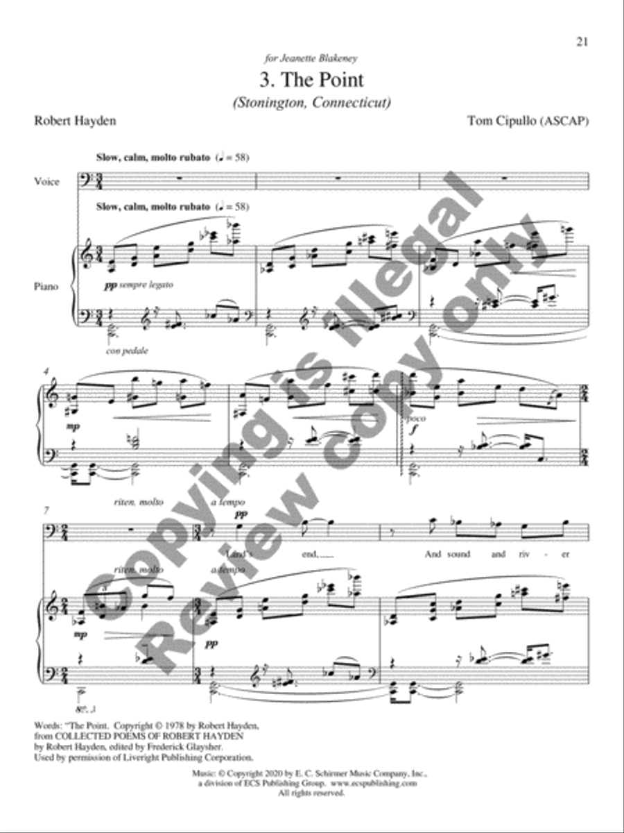 Songs for Baritone, Volume 1 Baritone Voice scores gallery preview page 13