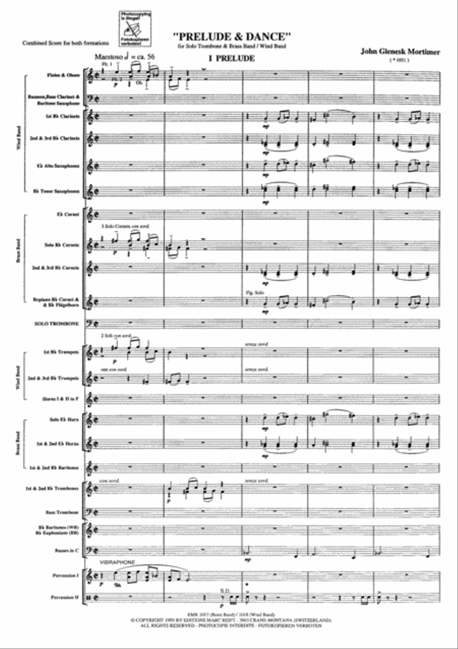 Prelude & Dance Prelude & Dance Brass Band scores gallery preview page 4