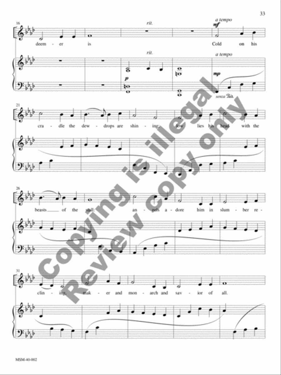Seasons and Celebrations (Winter) Medium Voice scores gallery preview page 58