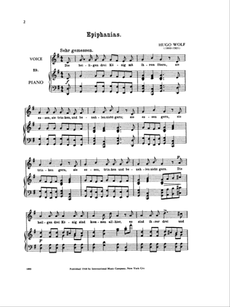48 Songs On Poems By Goethe (G.) Original Keys - Volume III Voice Solo scores gallery preview page 2
