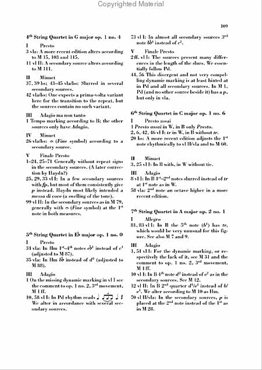 String Quartets – Volume I String Quartet scores gallery preview page 9