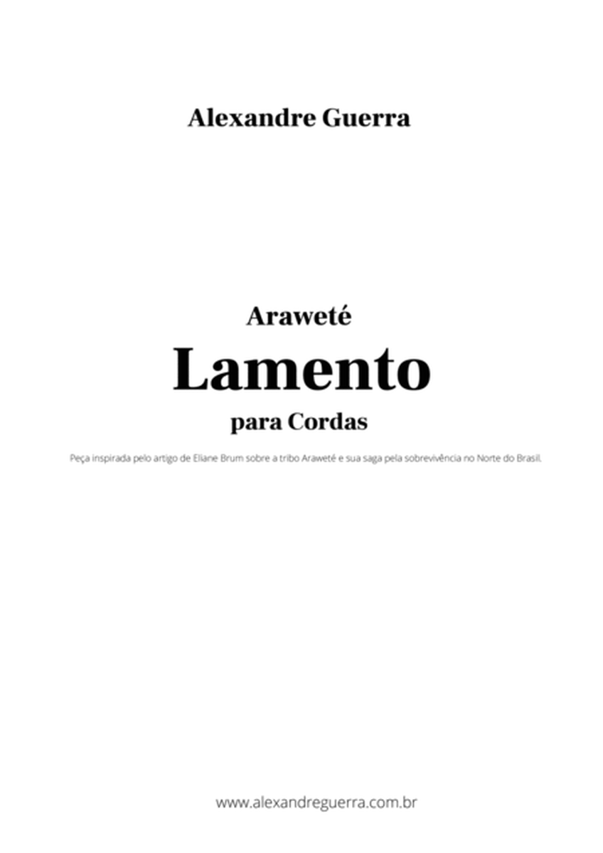 Lamento para Cordas - Elegy for String Orchestra image number null