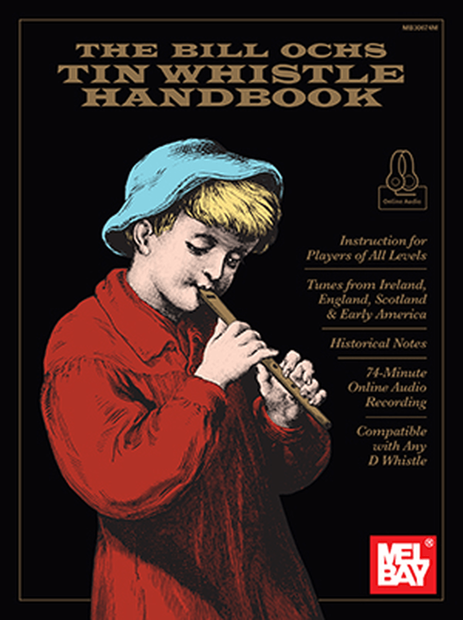 Book cover for The Bill Ochs Tin Whistle Handbook