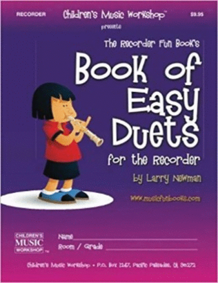 Book cover for Book of Easy Duets for the Recorder