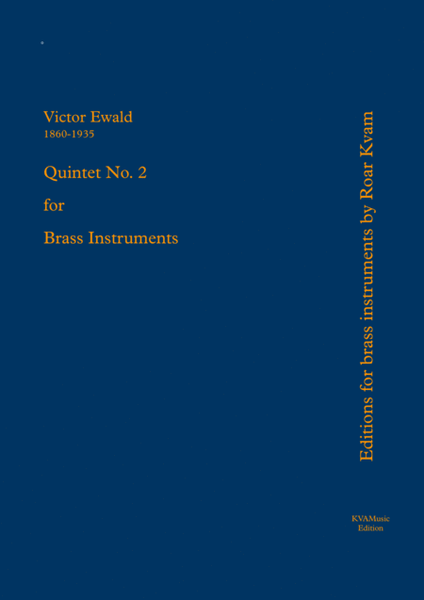 Ewald: Quintet No. 2 for Brass Instruments image number null