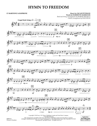 Hymn to Freedom - Eb Baritone Saxophone