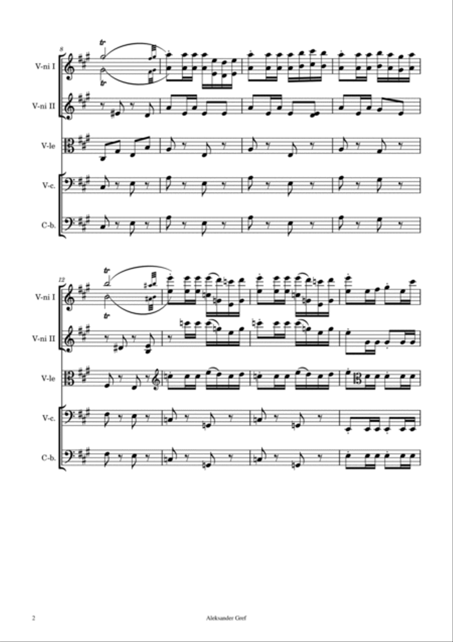 Carmen Carmen String Orchestra scores gallery preview page 4