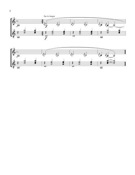 Gnossienne (1,2,3+5) for for clarinet in Bb and guitar image number null