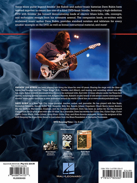 Smokin' Blues Guitar by Dave Rubin Electric Guitar - Sheet Music