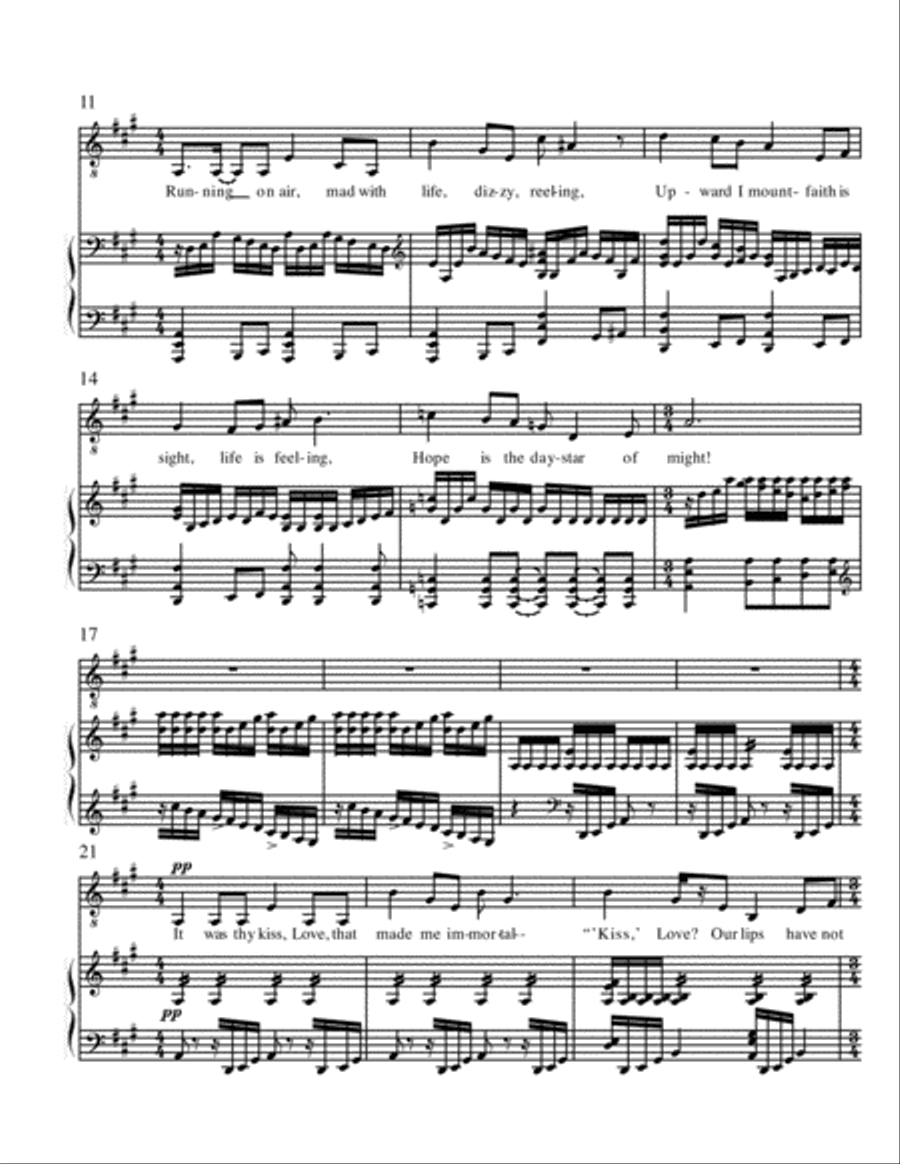Dryad Song 3-Part scores gallery preview page 2