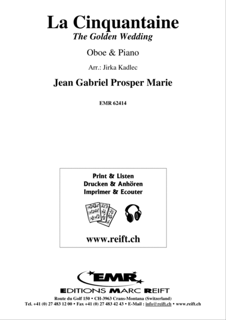 La Cinquantaine Piano Accompaniment scores gallery preview page 2