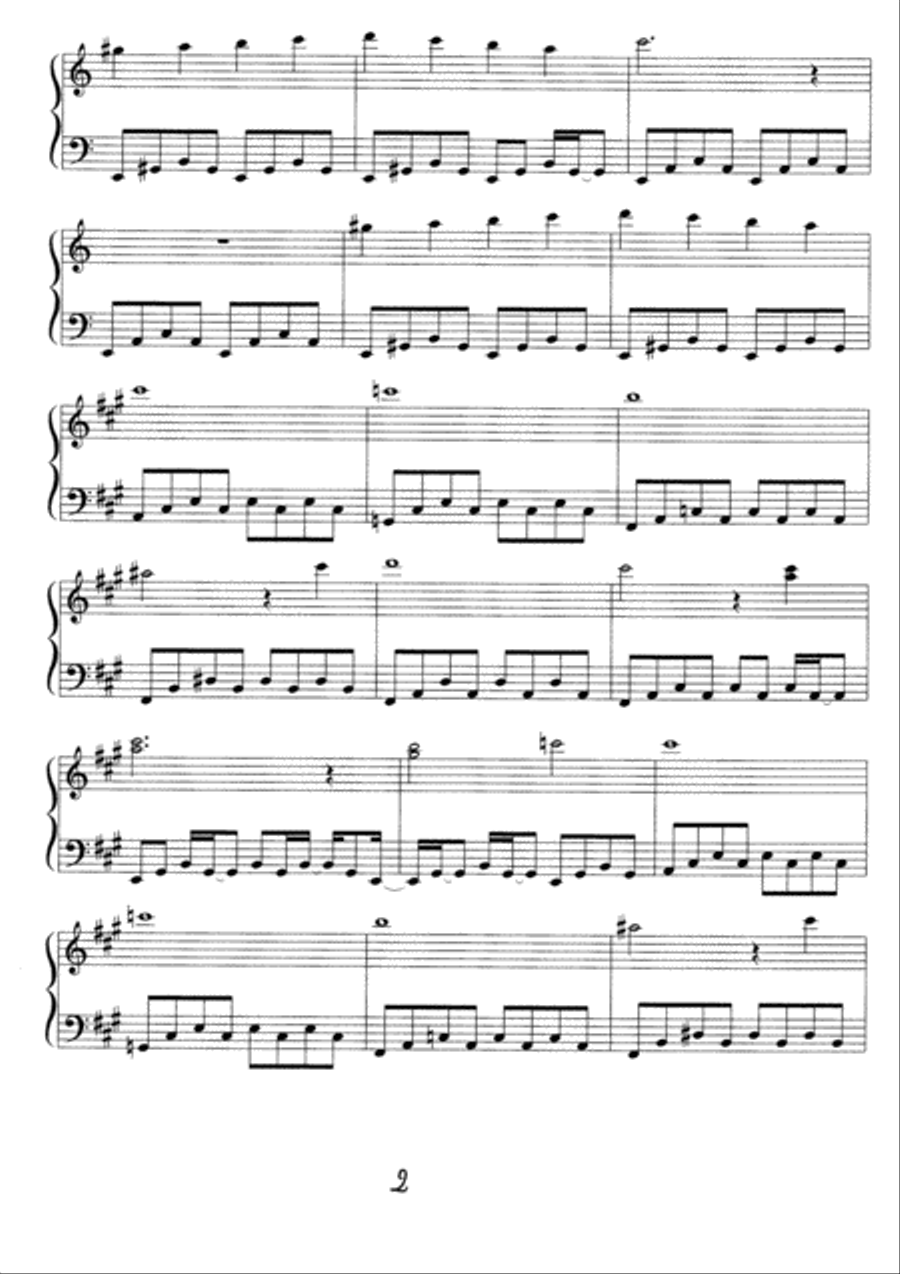 Studio Op.1 No.1 in La Minore / La Maggiore Piano Method scores gallery preview page 2