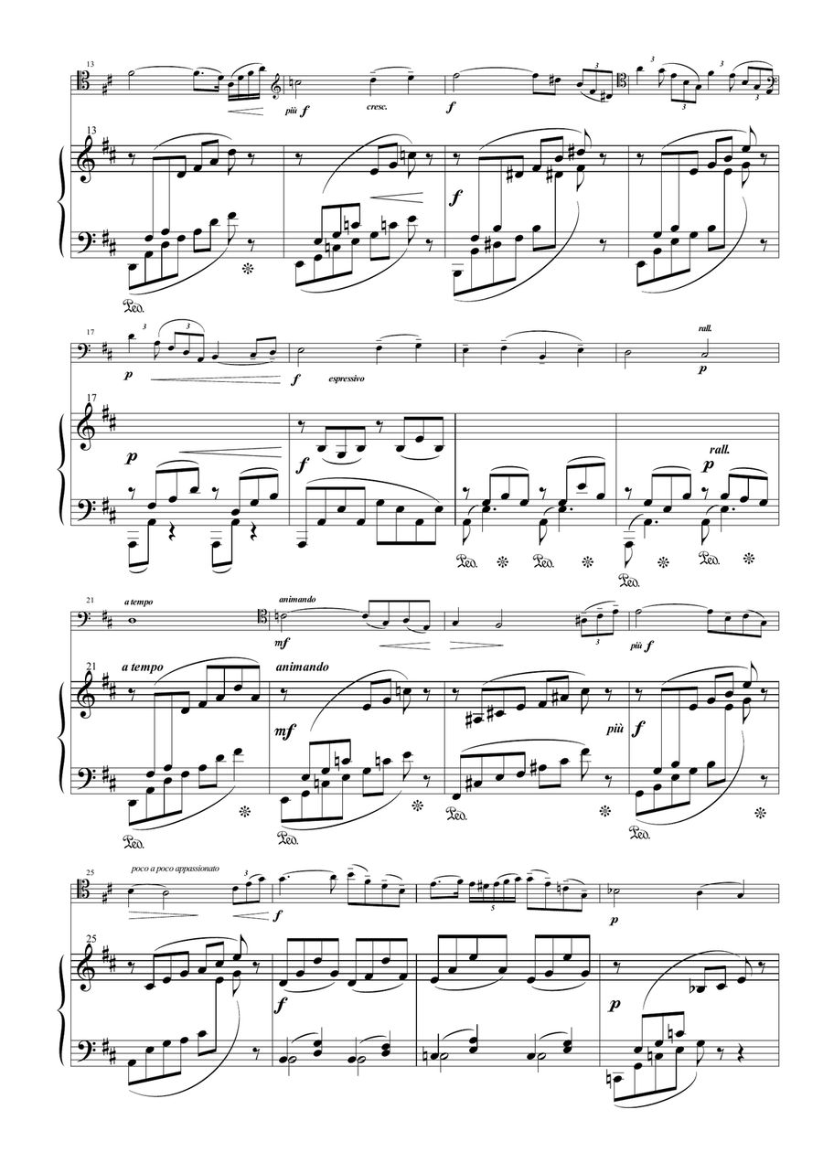 Meditation from "Thais" for Cello and Piano image number null