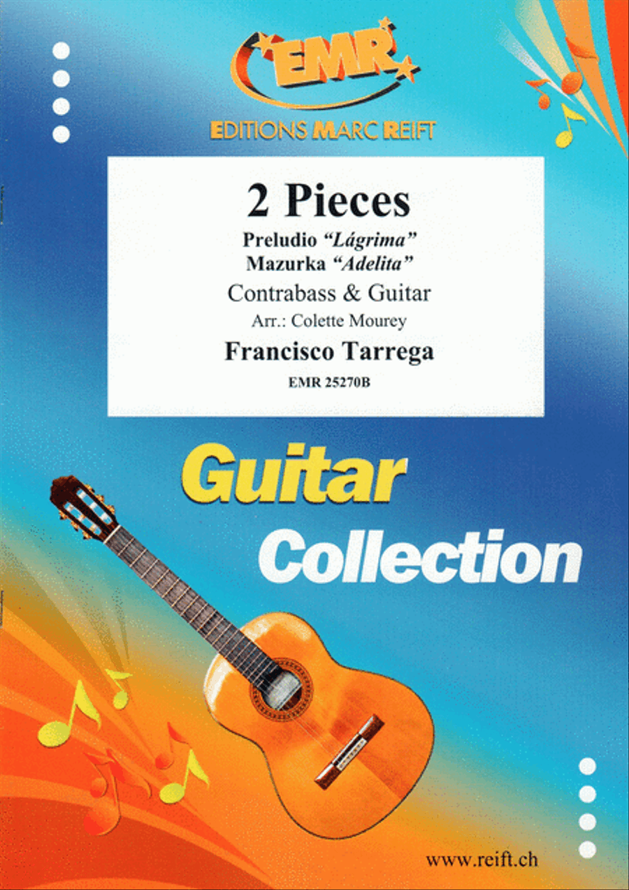 2 Pieces Double Bass scores gallery preview page 1