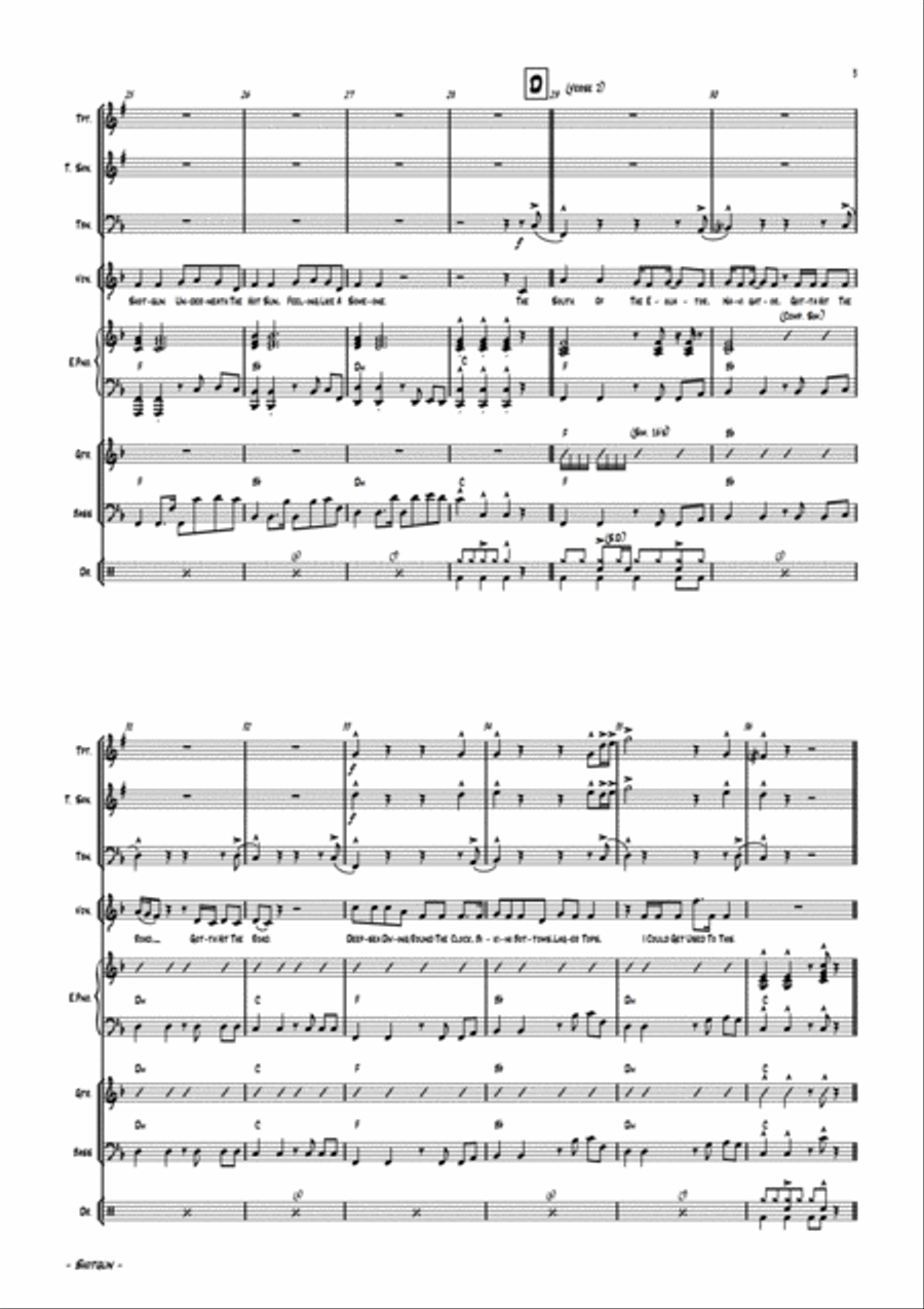Shotgun Jazz Ensemble scores gallery preview page 6