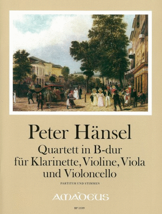 Book cover for Quartet Bb major op. 19