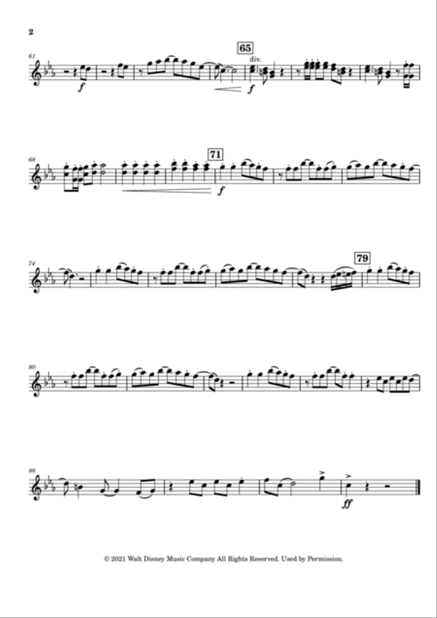 We Don't Talk About Bruno String Orchestra scores gallery preview page 6