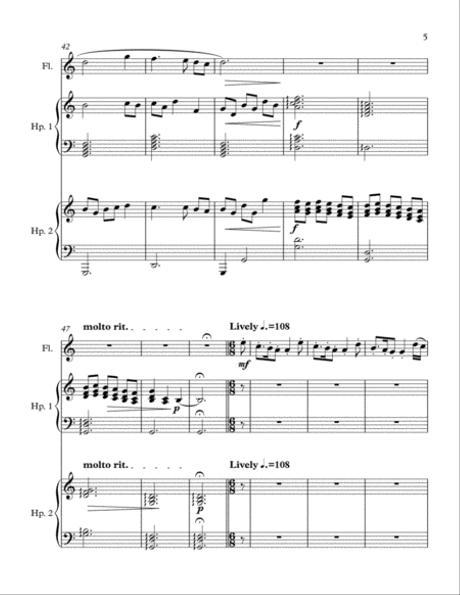 A Little Irish Medley A Little Irish Medley Flute scores gallery preview page 5