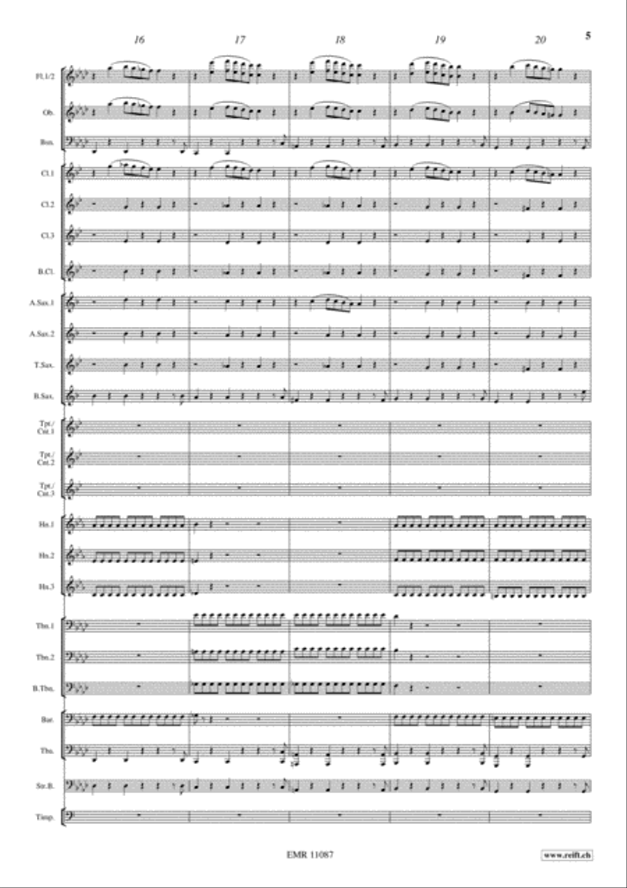 Egmont Egmont Concert Band scores gallery preview page 6