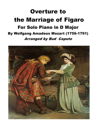 Book cover for Overture to the Marriage of Figaro for Solo Piano