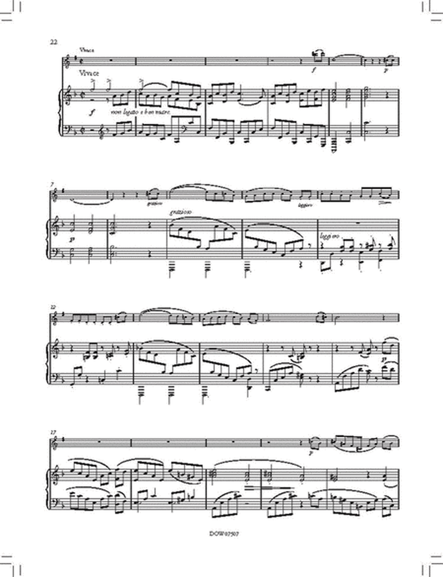 Sonata No. 1 for Clarinet and Piano