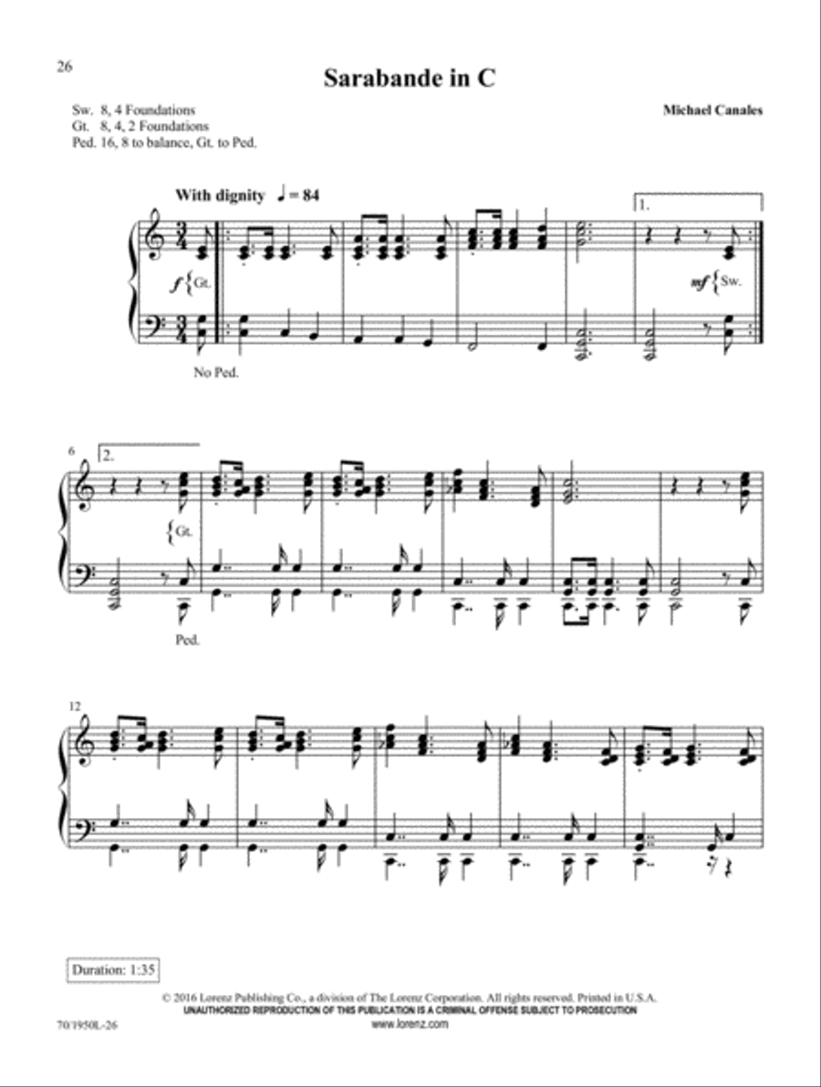 Inventions for Worship Organ Solo scores gallery preview page 11