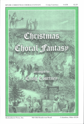 Book cover for Christmas Choral Fantasy