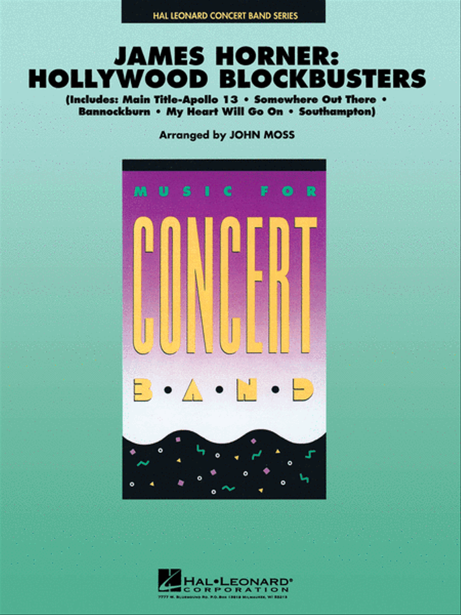 James Horner - Hollywood Blockbusters Concert Band scores gallery preview page 1