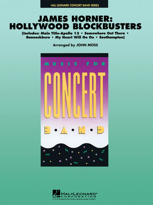 Book cover for James Horner - Hollywood Blockbusters