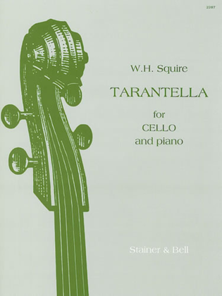 Book cover for Tarantella for Cello and Piano