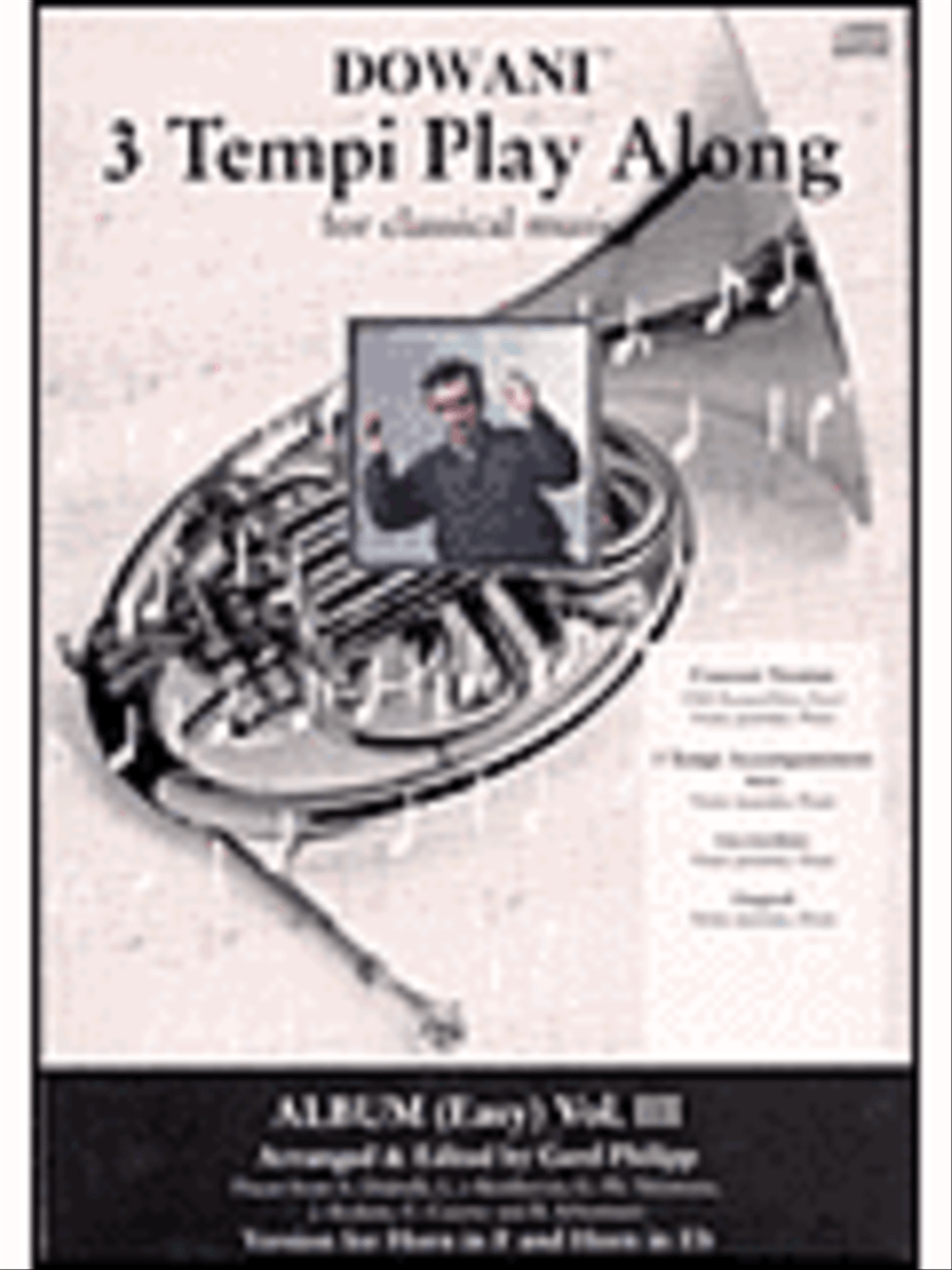 Album Vol. III (Easy) for Horn and Piano Horn scores gallery preview page 1