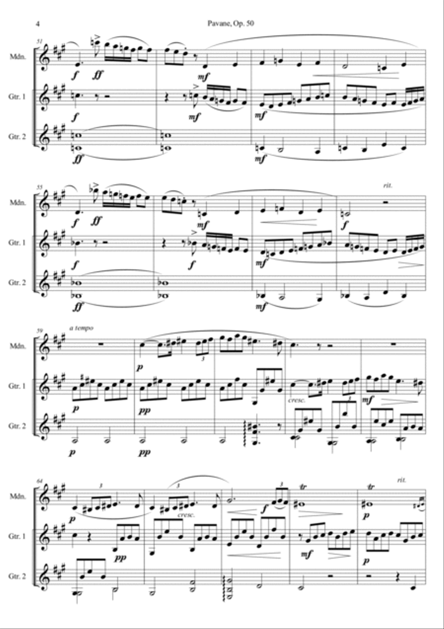 Pavane, Op. 50