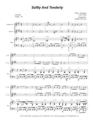 Softly And Tenderly (Duet for Soprano and Alto Saxophone)
