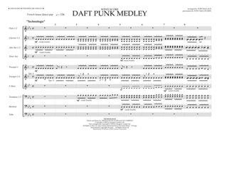 Book cover for Daft Punk Medley - Wind Score