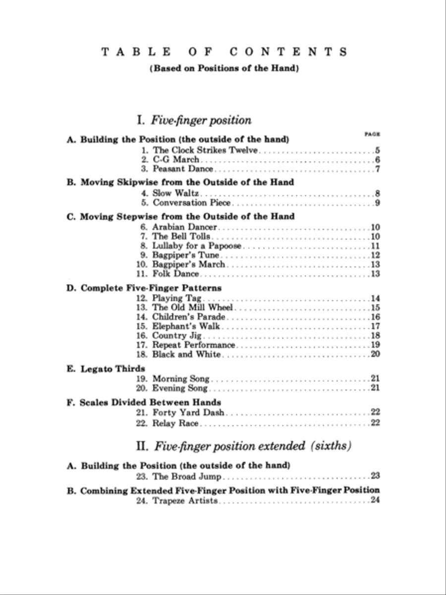 Piano Technic, Book 1 Piano Method scores gallery preview page 3