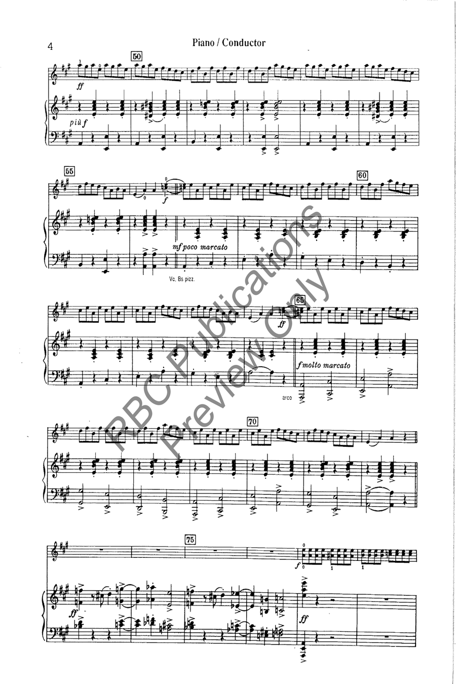 Millionaire's Hoedown String Orchestra scores gallery preview page 7