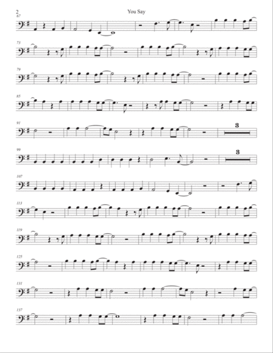 You Say Bassoon Solo scores gallery preview page 2