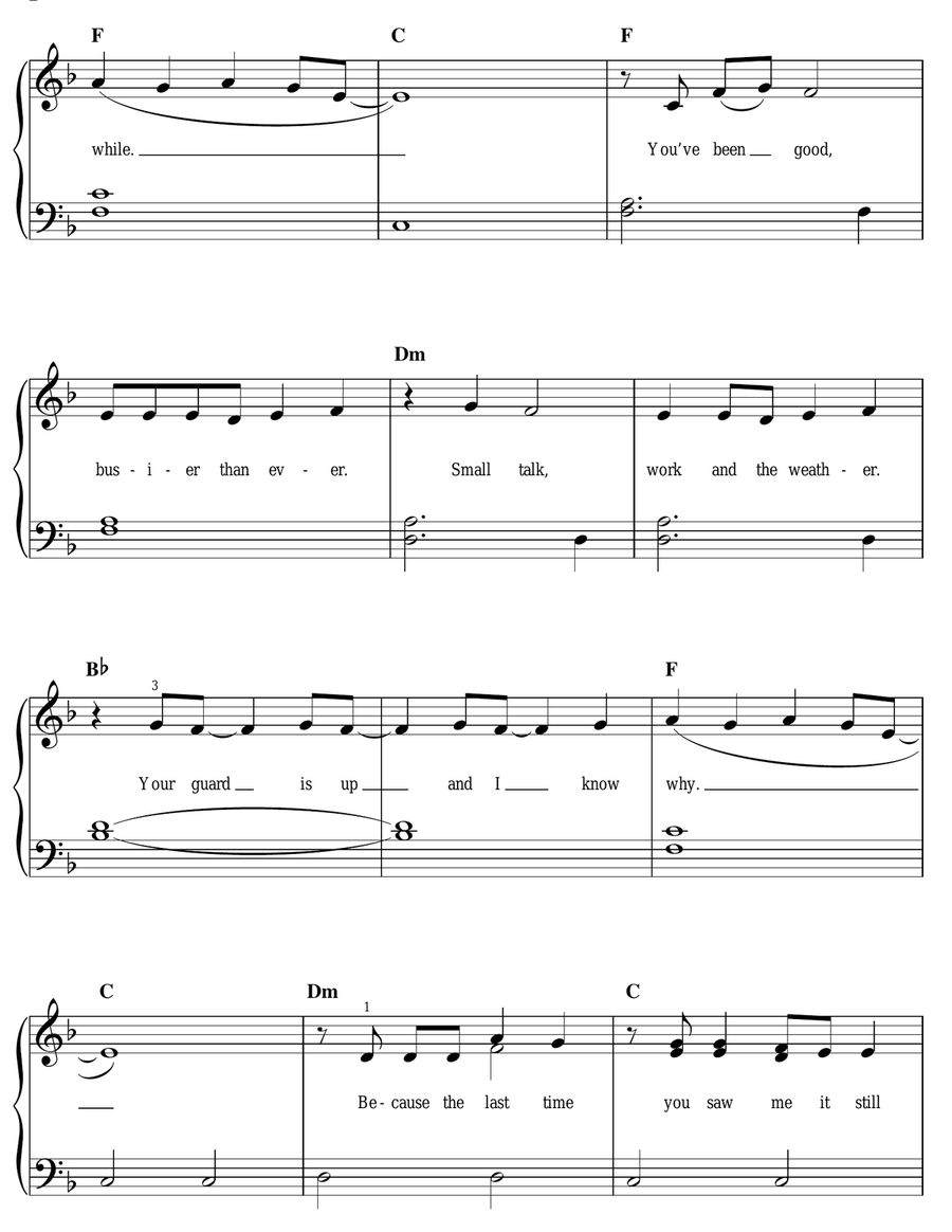 Back To December Back To December Voice scores gallery preview page 2