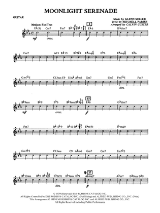 Moonlight Serenade: Guitar