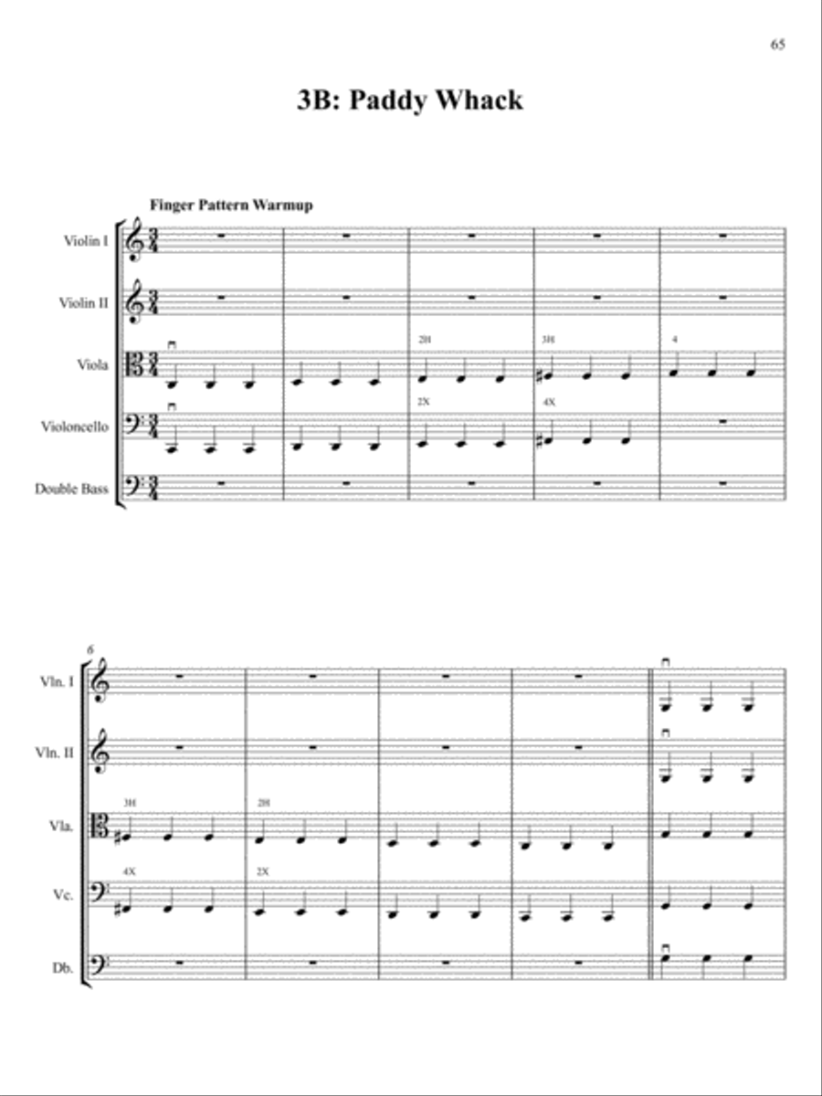 String Music in Patterns: for Better Intonation (Teacher Edition)