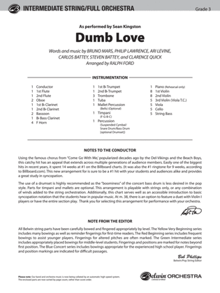 Dumb Love: Score