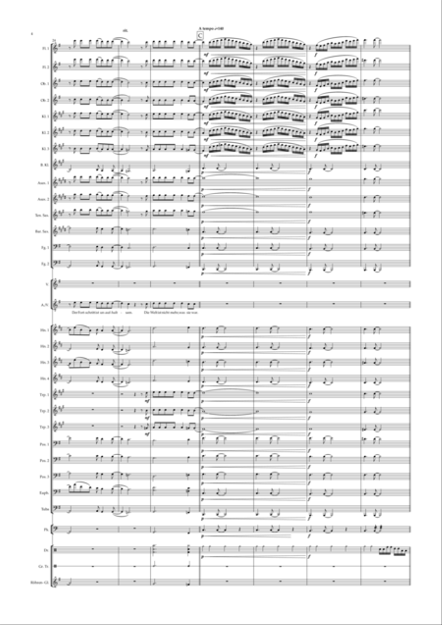Der Tanz Der Vampire - Finale Zweiter Akt Concert Band scores gallery preview page 4