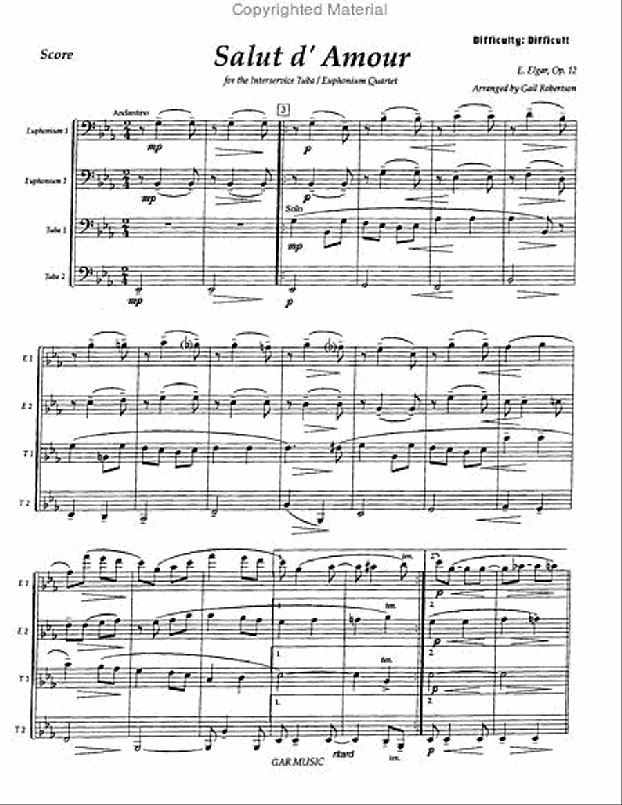 Salut d'Amour Salut d'Amour EETT scores gallery preview page 2