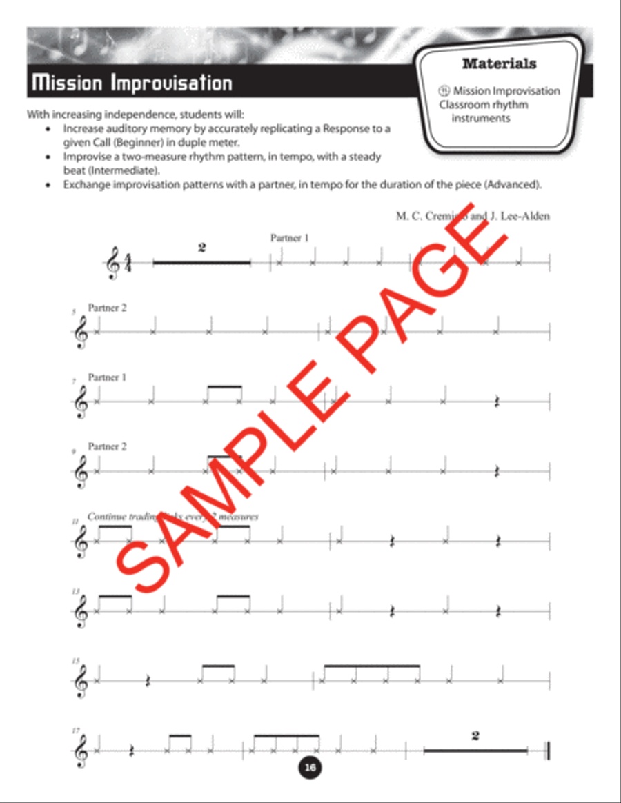 Mission: Composition CD scores gallery preview page 6