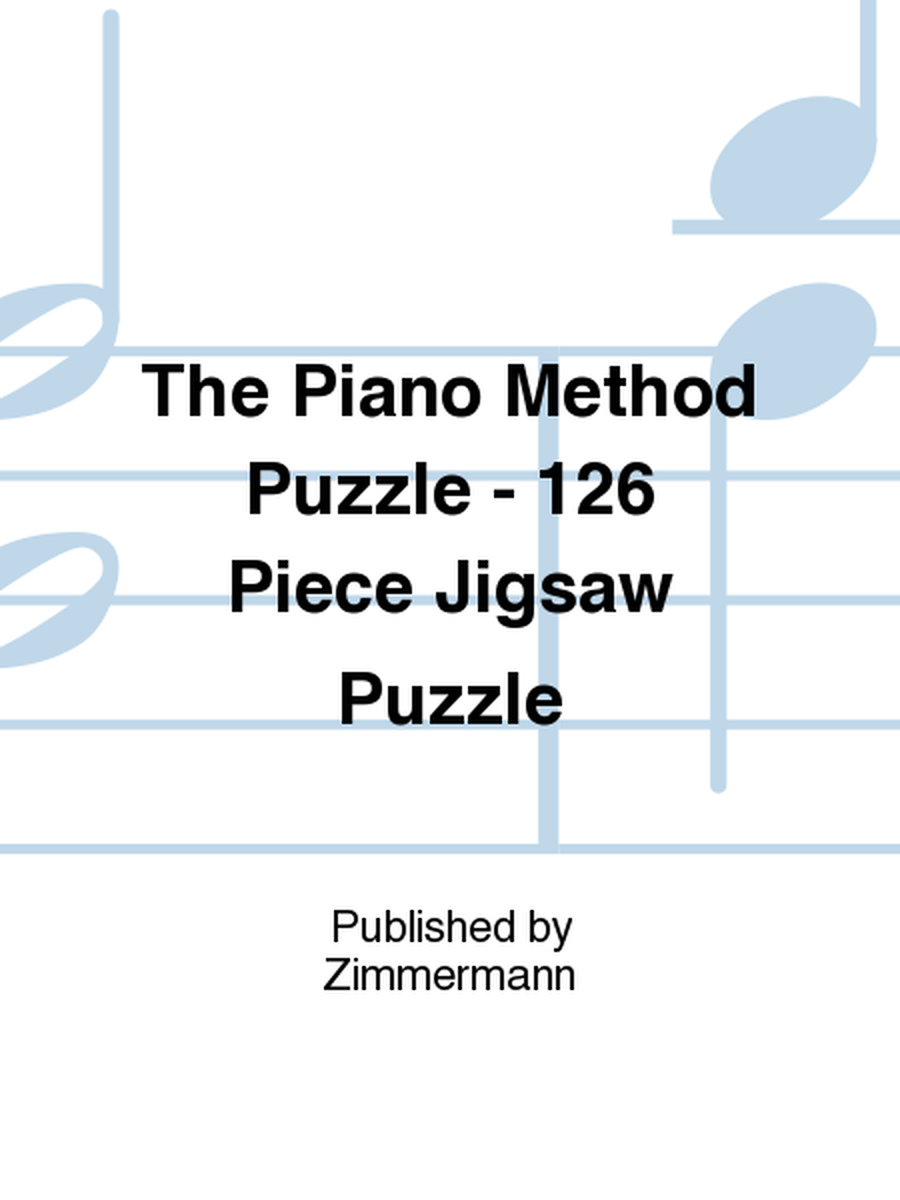 The Piano Method Puzzle - 126 Piece Jigsaw Puzzle