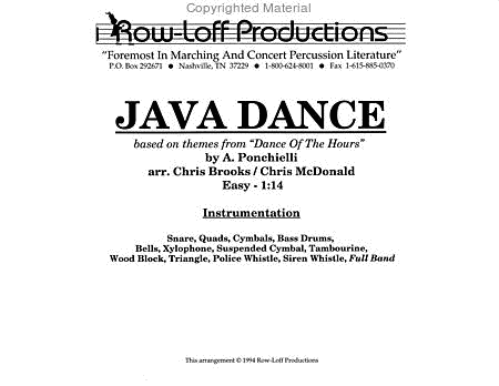 Java Dance image number null