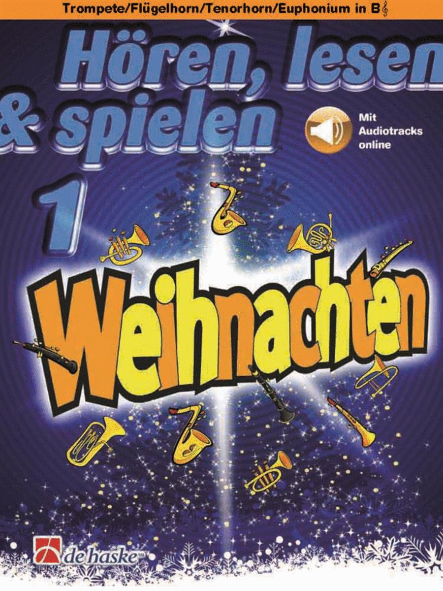 Hören, lesen & spielen 1 - Weihnachten Euphonium scores gallery preview page 1